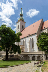 Fototapeta na wymiar St Martin's Cathedral in Bratislava