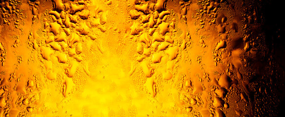 Beer bottle texture,Beer bottle with water drops and frost 