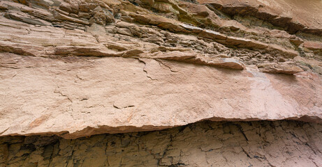 layer of rock,Limestone Karst geology close-up layered rocks