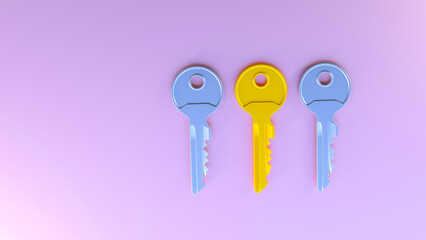 key render concept