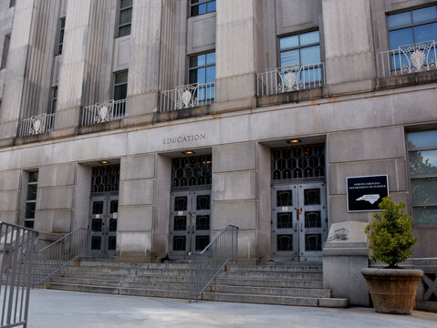 North Carolina Department Of Justice Building, Raleigh, North Carolina, USA