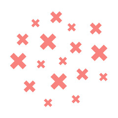 pastel geometric glitter
