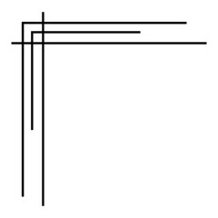 art line border corner
