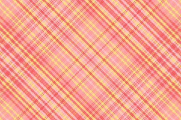 Tartan plaid pattern with texture and summer color. Vector illustration.