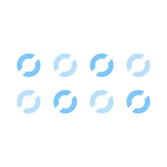 horizontal art shape pattern