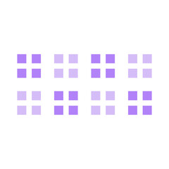 horizontal art shape pattern