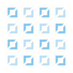 colorful art shape pattern