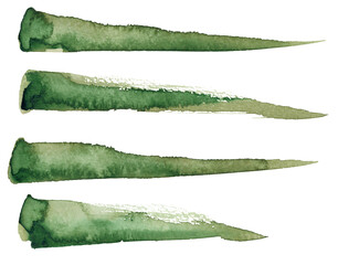 Obraz premium Watercolor brush strokes