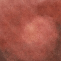 Watercolor Graphic Design Background. Pink watercolor bleed on paper texture. Background for graphic design, invitations, or social media. Ombre pink to red.