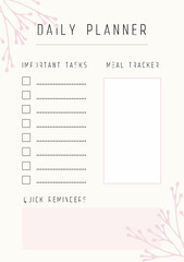 Daily simple planner