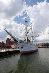 Fototapeta premium Gorch Fock I in Stralsund