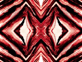 Wallpaper Tiger. Red Seamless Animal Prints. Bronze Tiger Watercolor. Dirti Stripe. Fashion...