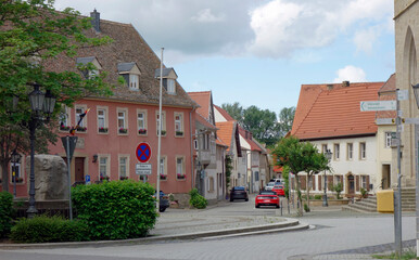 Obraz premium flonheim, marktplatz