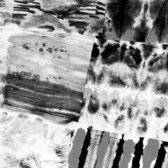 Watercolor Dyed Silk. Soft Dirty Art. Colorless