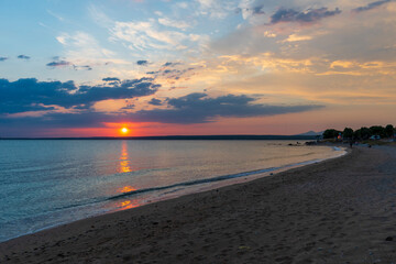 Bozbuk Beach in Didim of Turkey