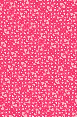 pink hearts  background