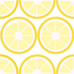 seamless pattern with lemons