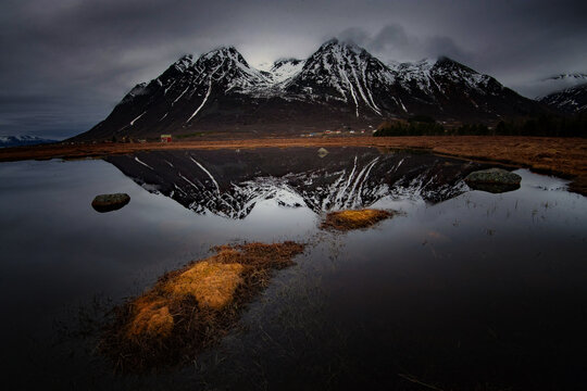 Sumpflandschaft in Norwegen