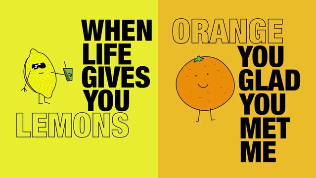 Lemon And Orange Quote