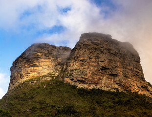 rock in the mountains