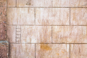 Old Concrete Wall Exterior as Background