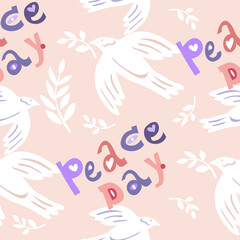 Peace  day pattern 4