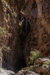 big cave in the mountain