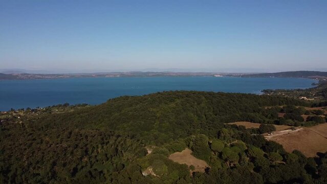 Il lago di Bracciano 