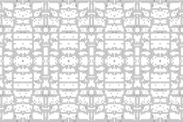 Abstract background. Monochrome texture. Black and white lines on white background.