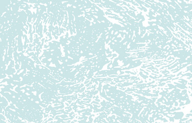 Grunge texture. Distress blue rough trace. Decent