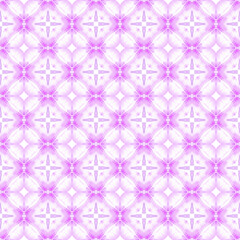 Tiled watercolor background. Purple neat boho