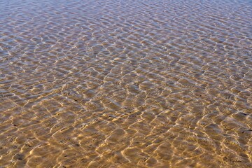 shallow water in the sand, abstract texture