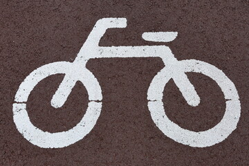 자전거 전용 도로와 전용구역 - obrazy, fototapety, plakaty