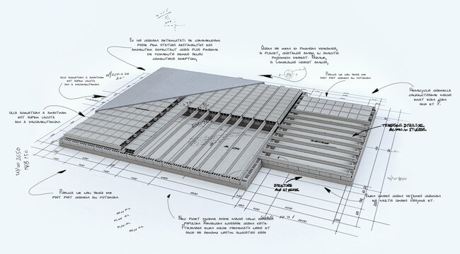 Building foundation technical details