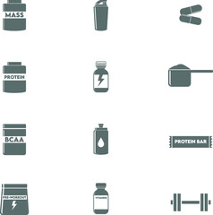 Supplement Sports Icon