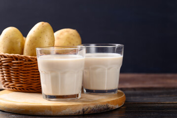 Potato milk, Alternative milk from plant, Vegan food