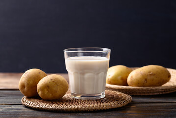 Potato milk, Alternative milk from plant, Vegan food