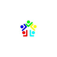 logo picture group design icon vektor