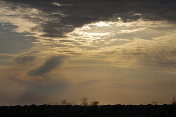 Sunrise over Lake Michigan