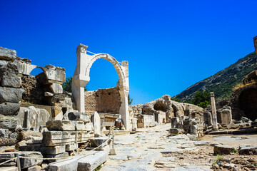 Fototapeta premium ruins of ancient city