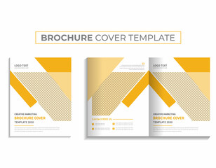 Cover Layout Template Perfect for Multipurpose Business Brochure Design