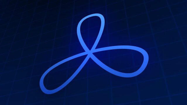 Modern stylish futuristic logo reveal animation in 4K UHD resolution 60fps.
