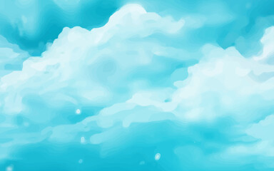 Obraz premium Abstract blue background. Winter background. Sky vector