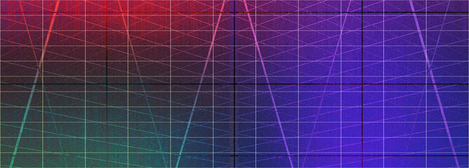 Abstract glitch art grid background image.