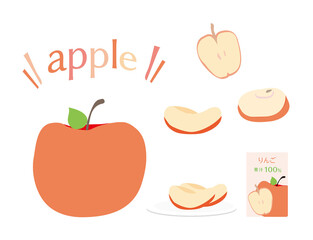 りんごのイラスト素材です。
フリー素材ですが範囲内での使用尾をお願いいたします。一部の加工などは行っていただいてもかまいません。
