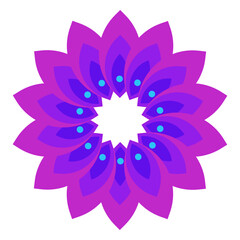 Fototapeta premium Flowers Pattern Illustration