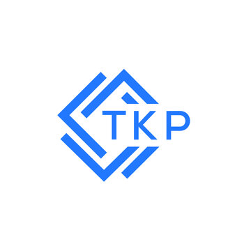 TKP technology letter logo design on white  background. TKP creative initials technology letter logo concept. TKP technology letter design.