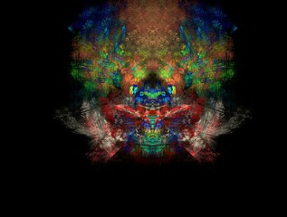 Imaginatory fractal abstract background Image