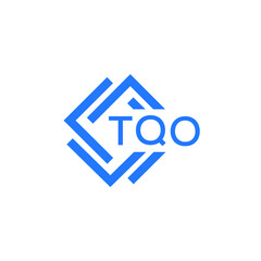 TQO technology letter logo design on white  background. TQO creative initials technology letter logo concept. TQO technology letter design.
