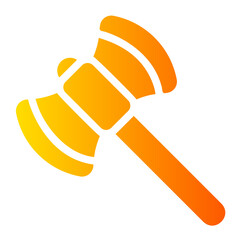 axe gradient icon